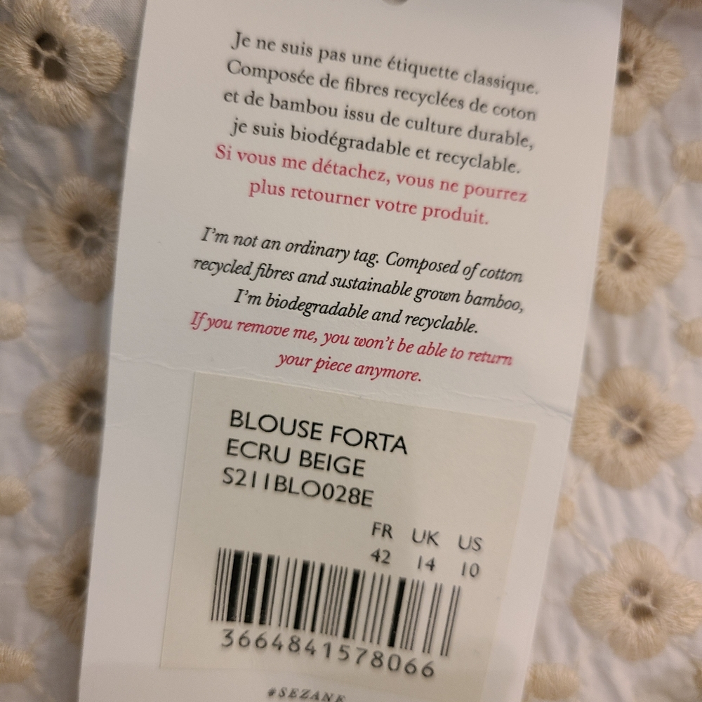 Sezane Forta Blouse - Picture 9 of 10